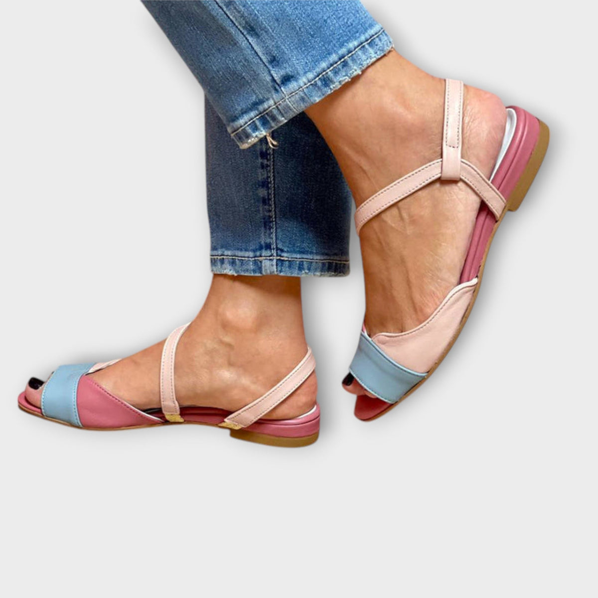 Color Play on Block Heels
