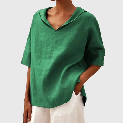 Ayla | Blouse - Blue