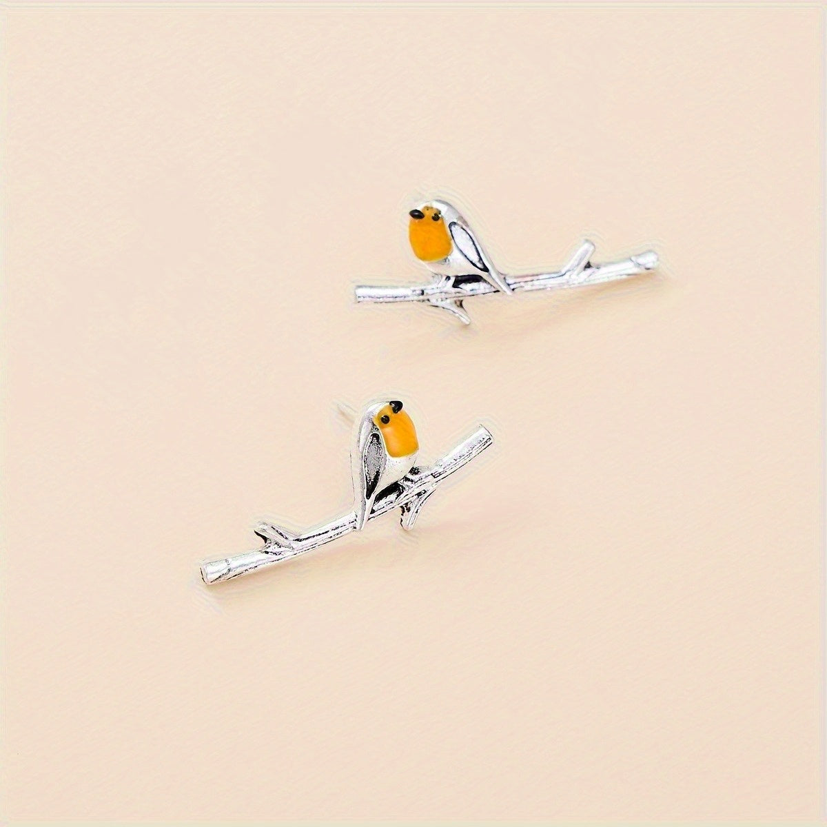 Cartoon Animal Bird Earrings
