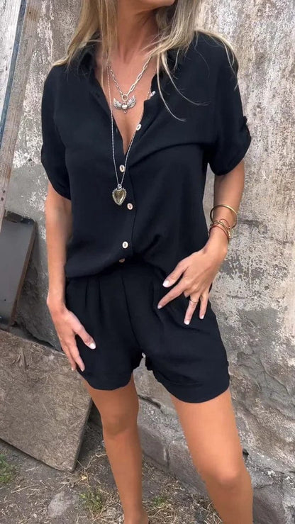 Noa - Two-Piece Linen Blend Set