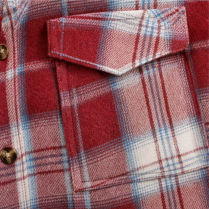 Layerly – Drop-Shoulder Oversized Plaid Button-Up