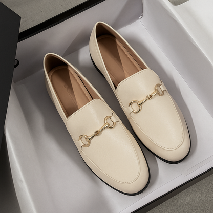 The Heritage Gold-Bit Leather Loafer