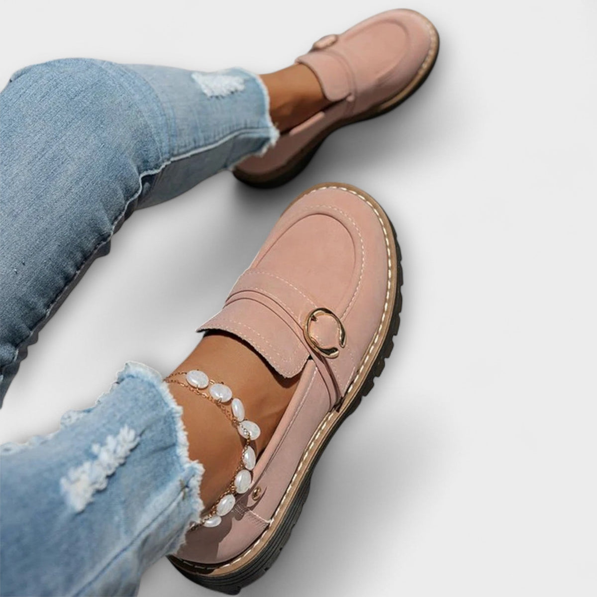 Laura – Everyday Moccasins with Round Toe