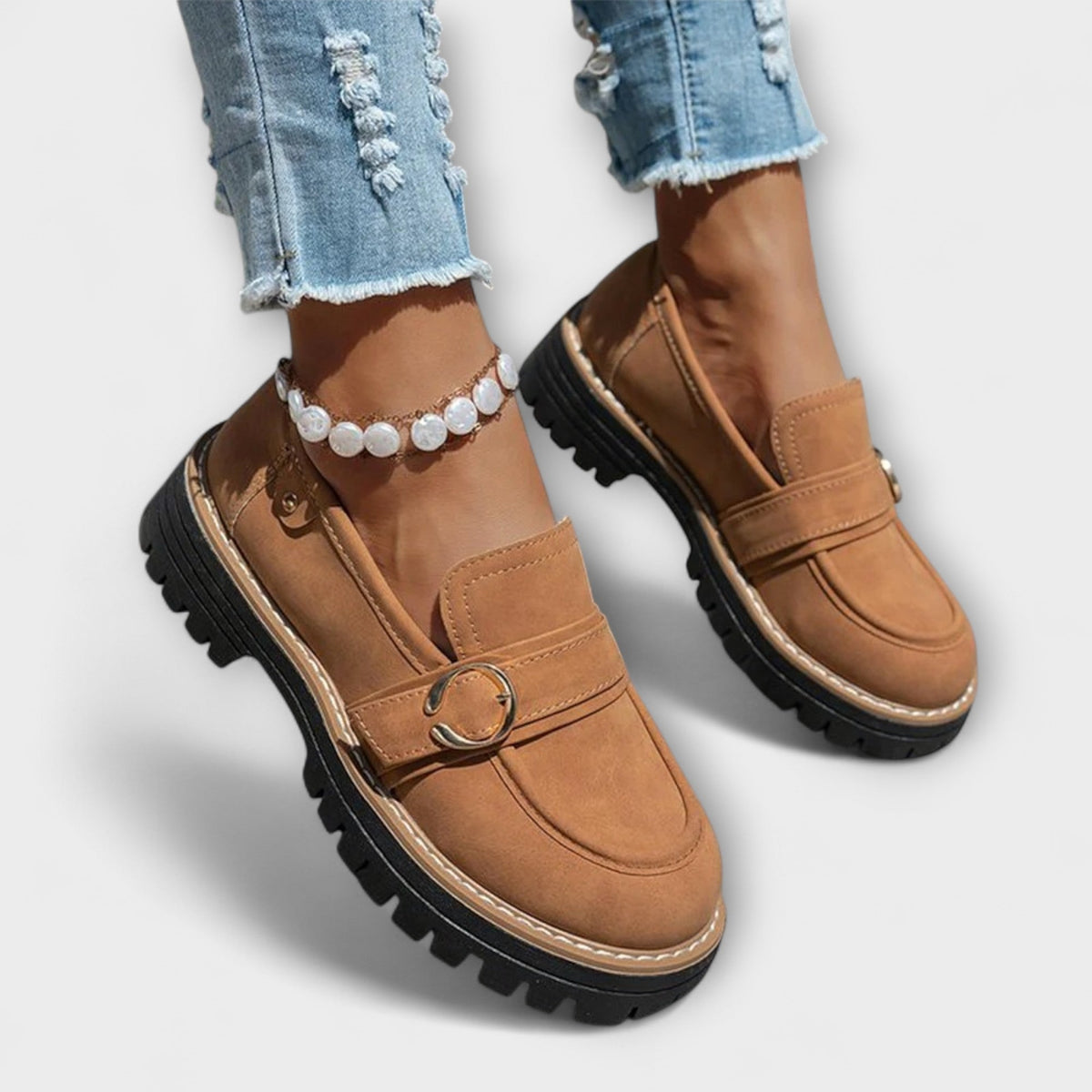 Laura – Everyday Moccasins with Round Toe