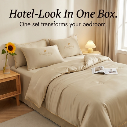 DreamCool – Cooling Ice-Silk 4-Piece Bedding Set