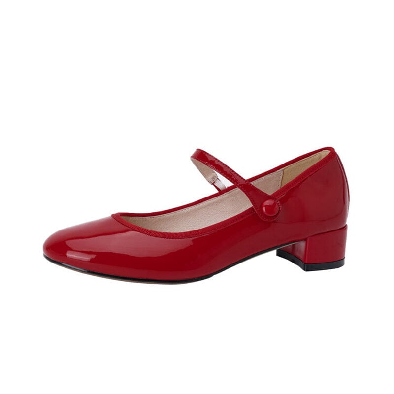 Freya - Vintage Cow Leather Ballet Shoes