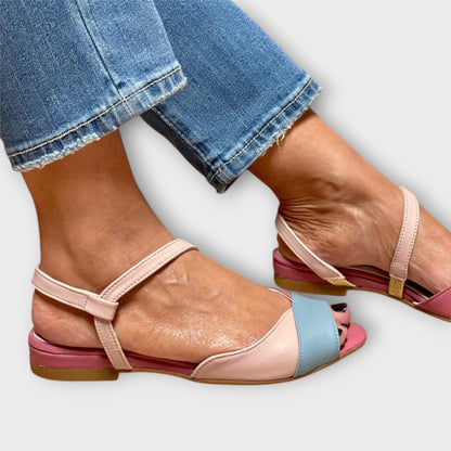 Color Play on Block Heels