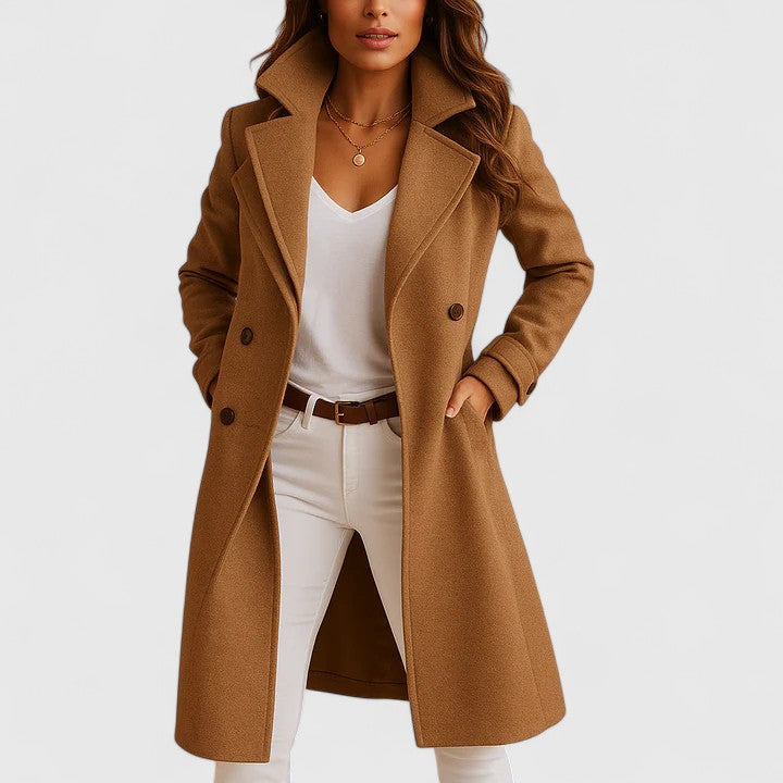 COLETTE – CLASSIC TAILORED WOOL COAT