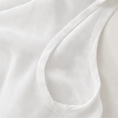 Draperie – Draped-Neck Pleated A-Line Wedding Guest Dress
