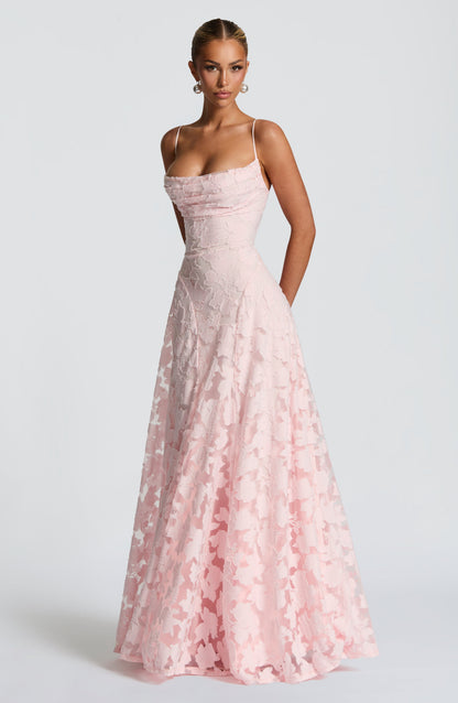 ELOISA - LACED IN LOVE MAXI DRESS