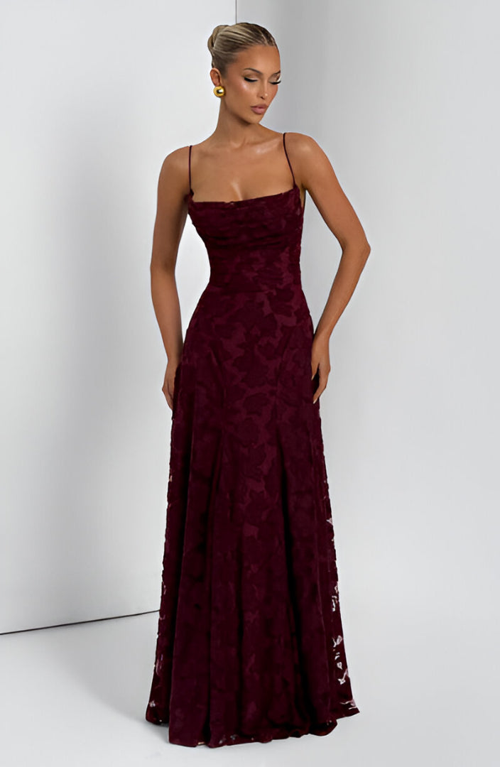 ELOISA - LACED IN LOVE MAXI DRESS