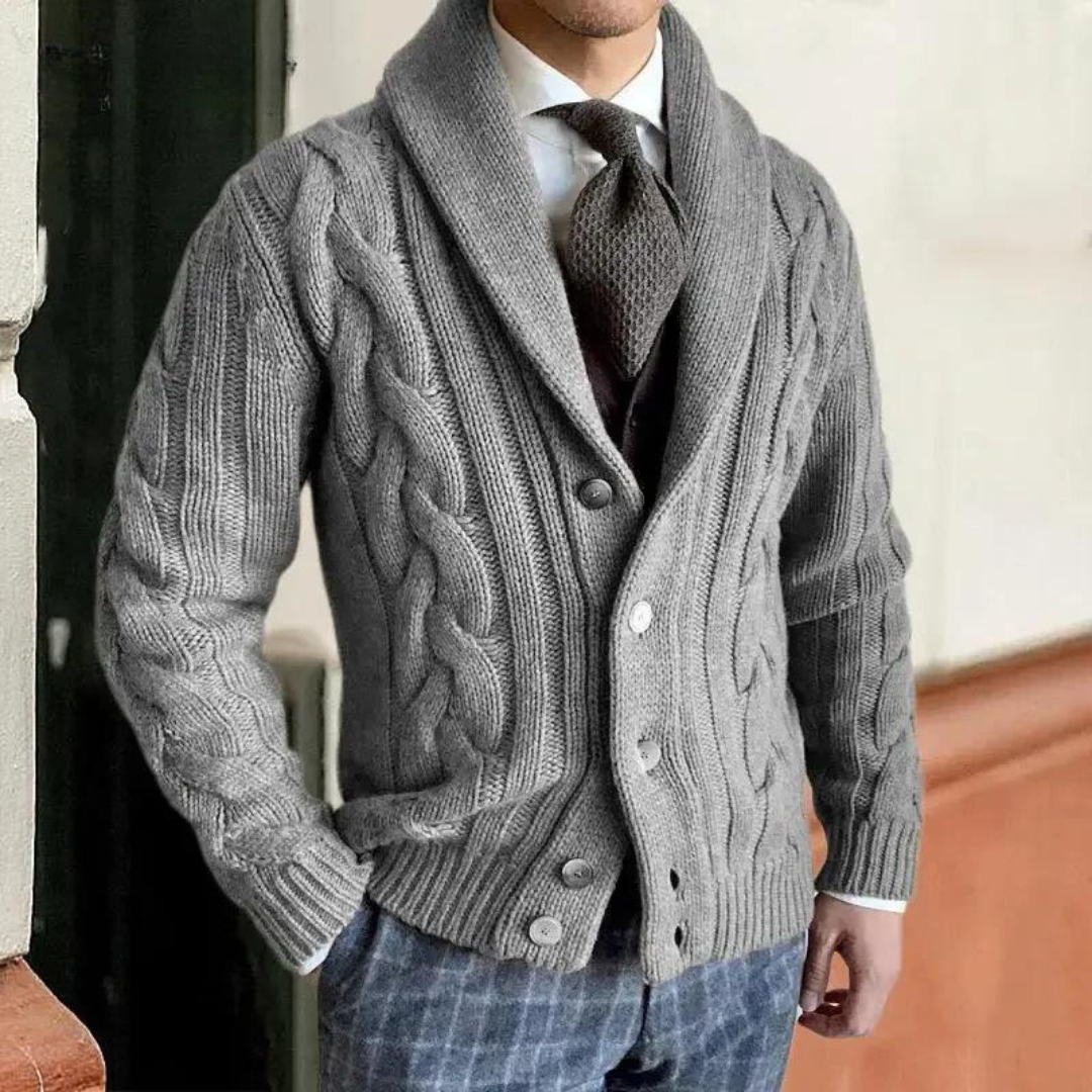 Charles - The Classic Knit Cardigan