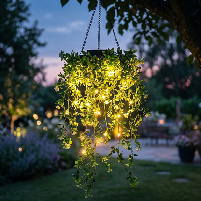 Lumivia – Solar Hanging Ivy Lantern