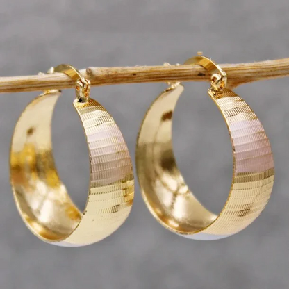 Sophisticated Luxe Gold Earrings