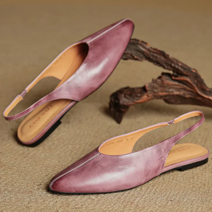 Carisse Genuine Leather Flats