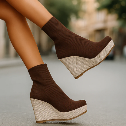 Bellastra knit platforms