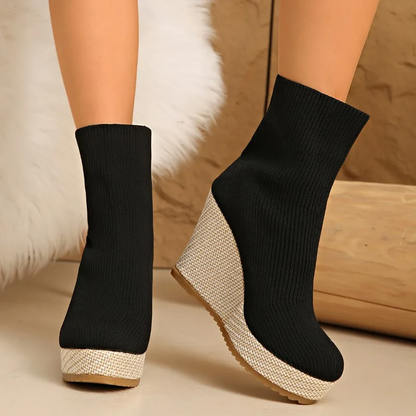 Bellastra knit platforms
