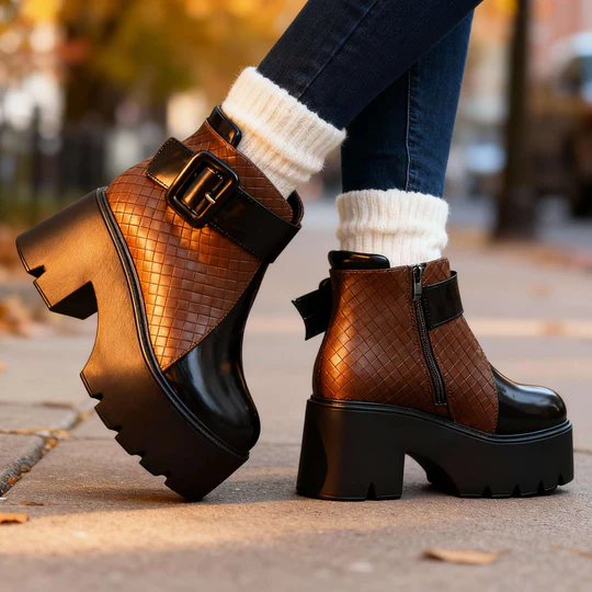 Brinley Platform Ankle Boots