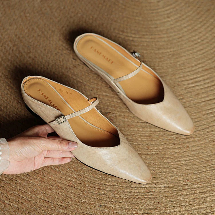 Bellancia Leather Leather Flats