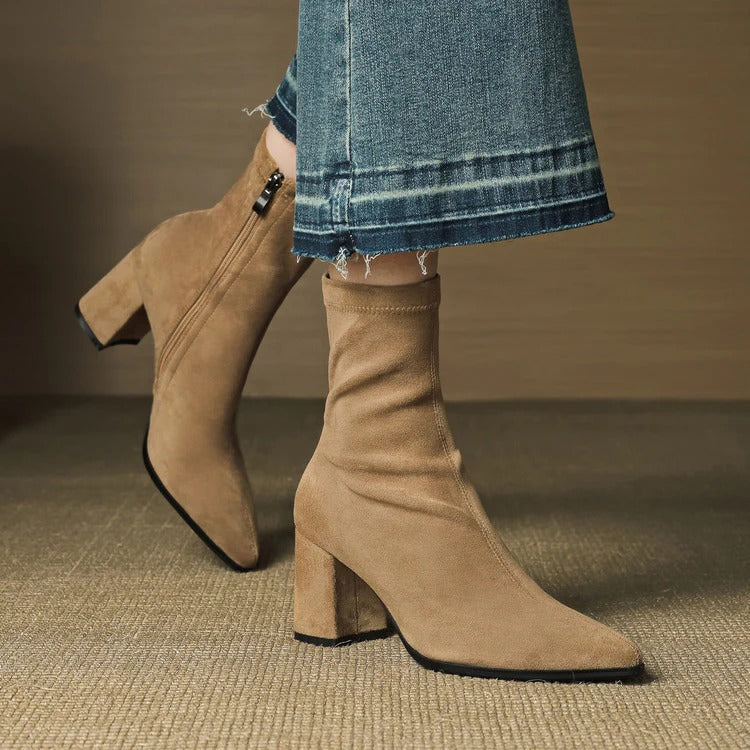 Celinne Paris Suede Boots