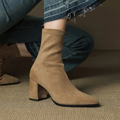 Celinne Paris Suede Boots