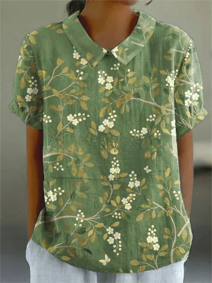 Devika - Floral Pattern Blouse