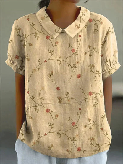 Devika - Floral Pattern Blouse