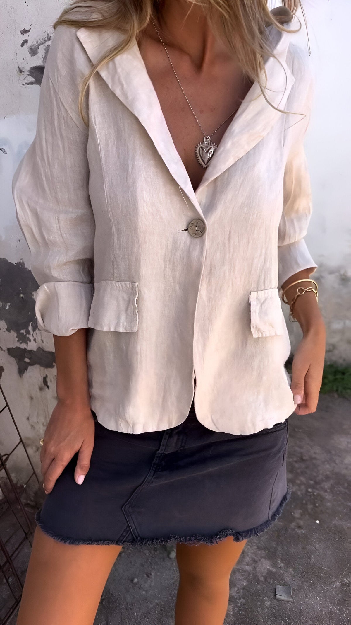 Elise | Lightweight Retro-Inspired Blazer