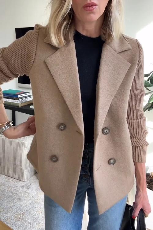 Alesia - Stylish Casual Button Blazer