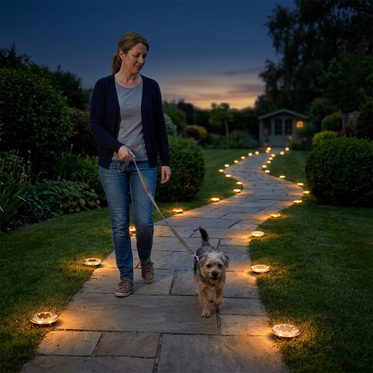 Lumeré – Warm-Glow Solar Path Lights