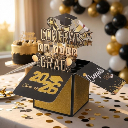 LumiCard – 3D Pop-Up Graduation Card for Class of 2026