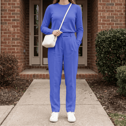 Lunaire – Women's Cotton Two Piece Lounge Set