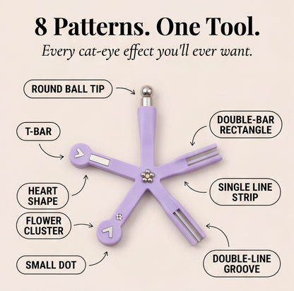 Lunavia – 8-in-1 Cat Eye Nail Magnet Tool