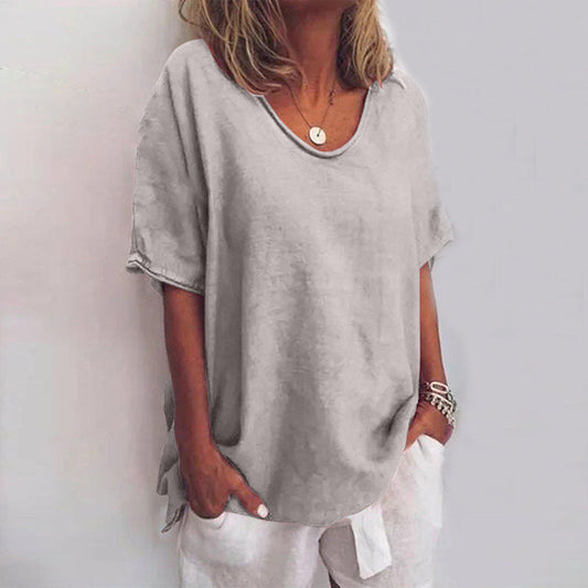 Romina – Comfortable Relaxed Loose Fit Shirt