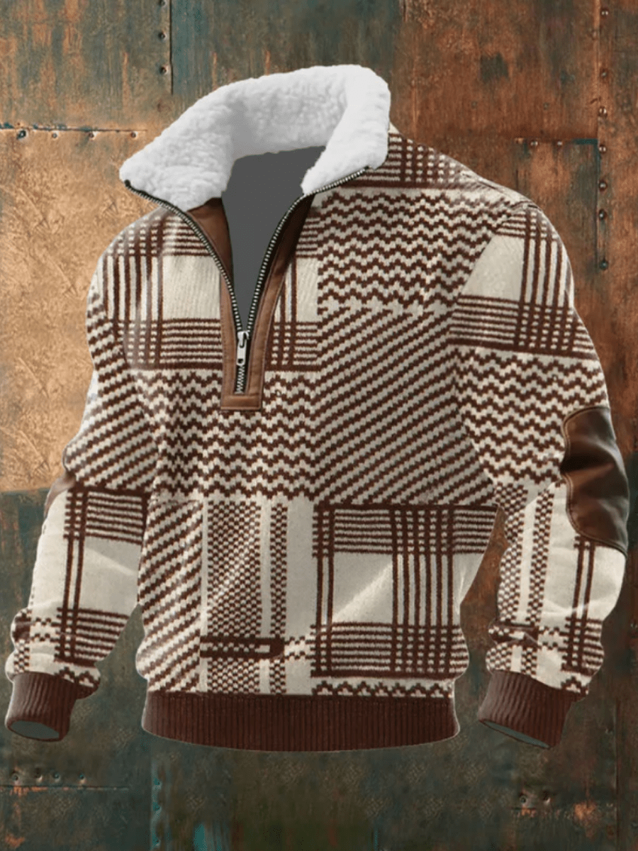 Will™ | Stylish & Comfortable Sweater with Warm Fleece Collar