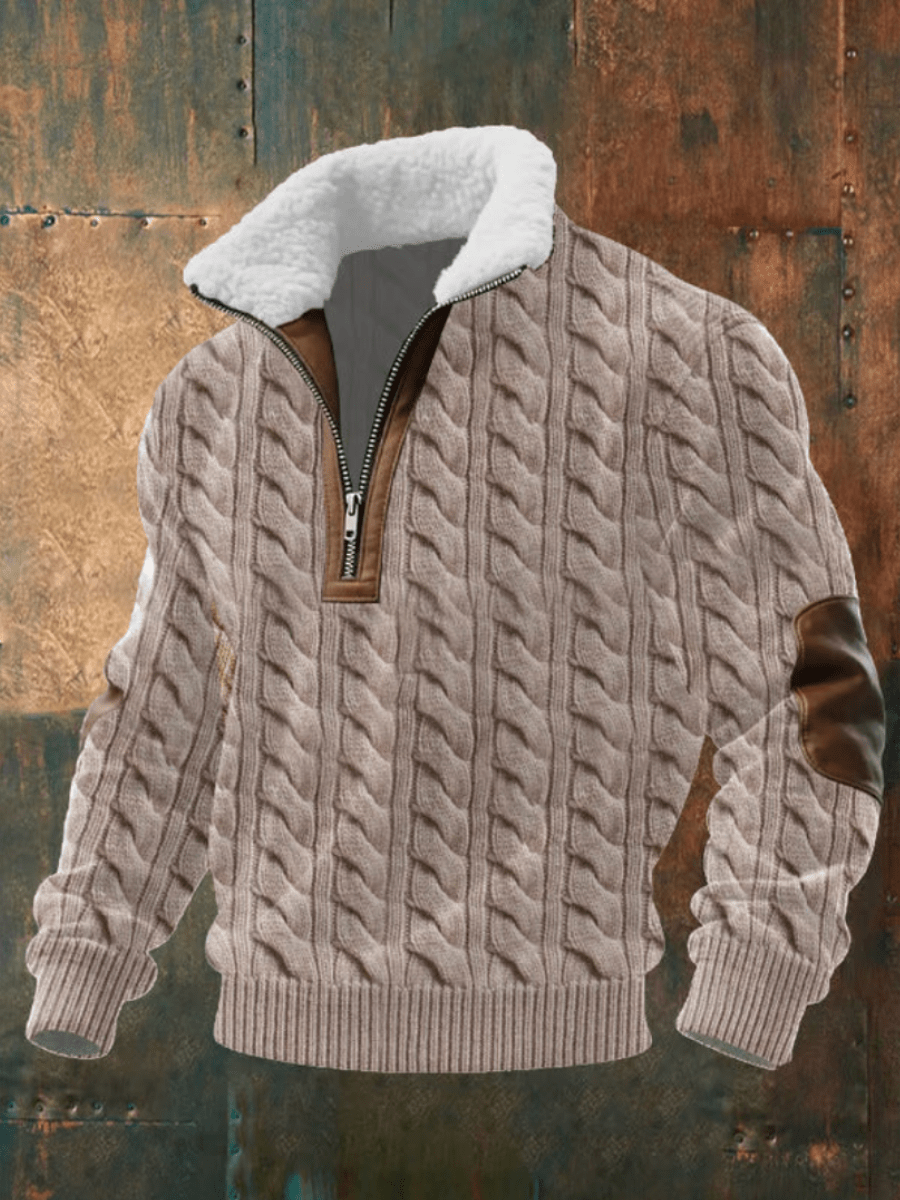 Will™ | Stylish & Comfortable Sweater with Warm Fleece Collar