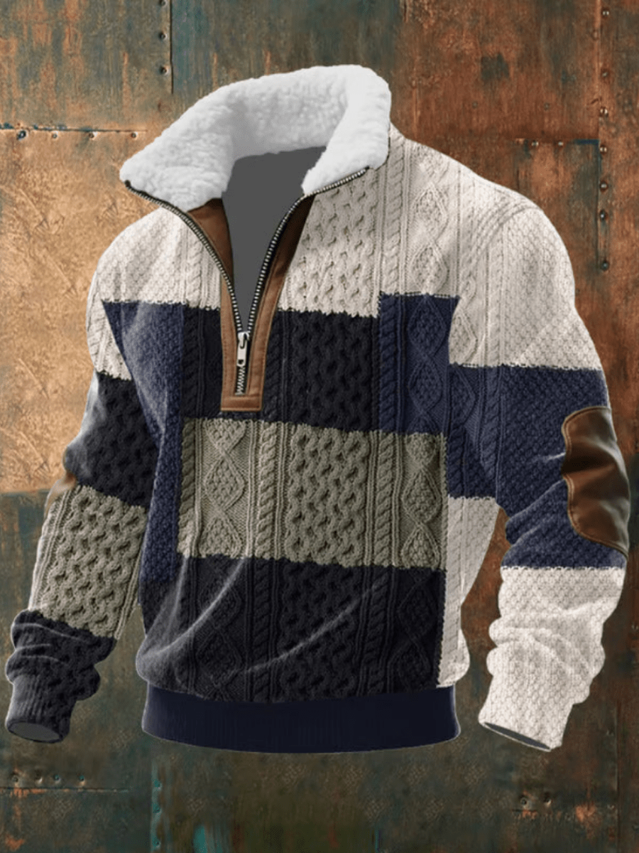 Will™ | Stylish & Comfortable Sweater with Warm Fleece Collar