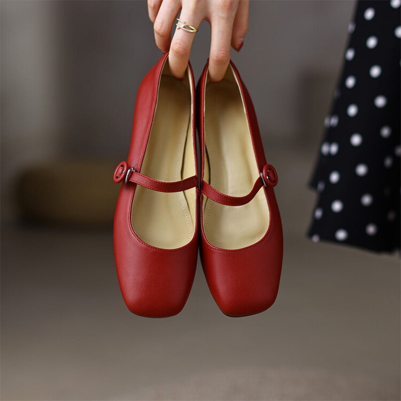 Elara - Charming French Style Mary Jane Shoes