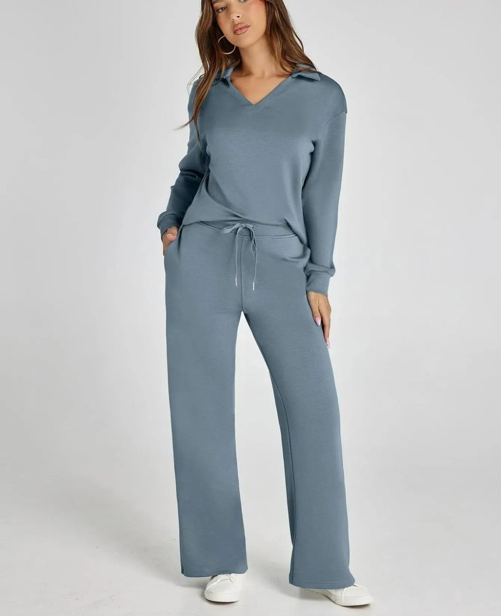 Dora | Casual Long Sleeve Two-piece Set