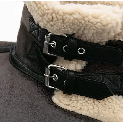 BROOKE – URBAN COZY AVIATOR JACKET