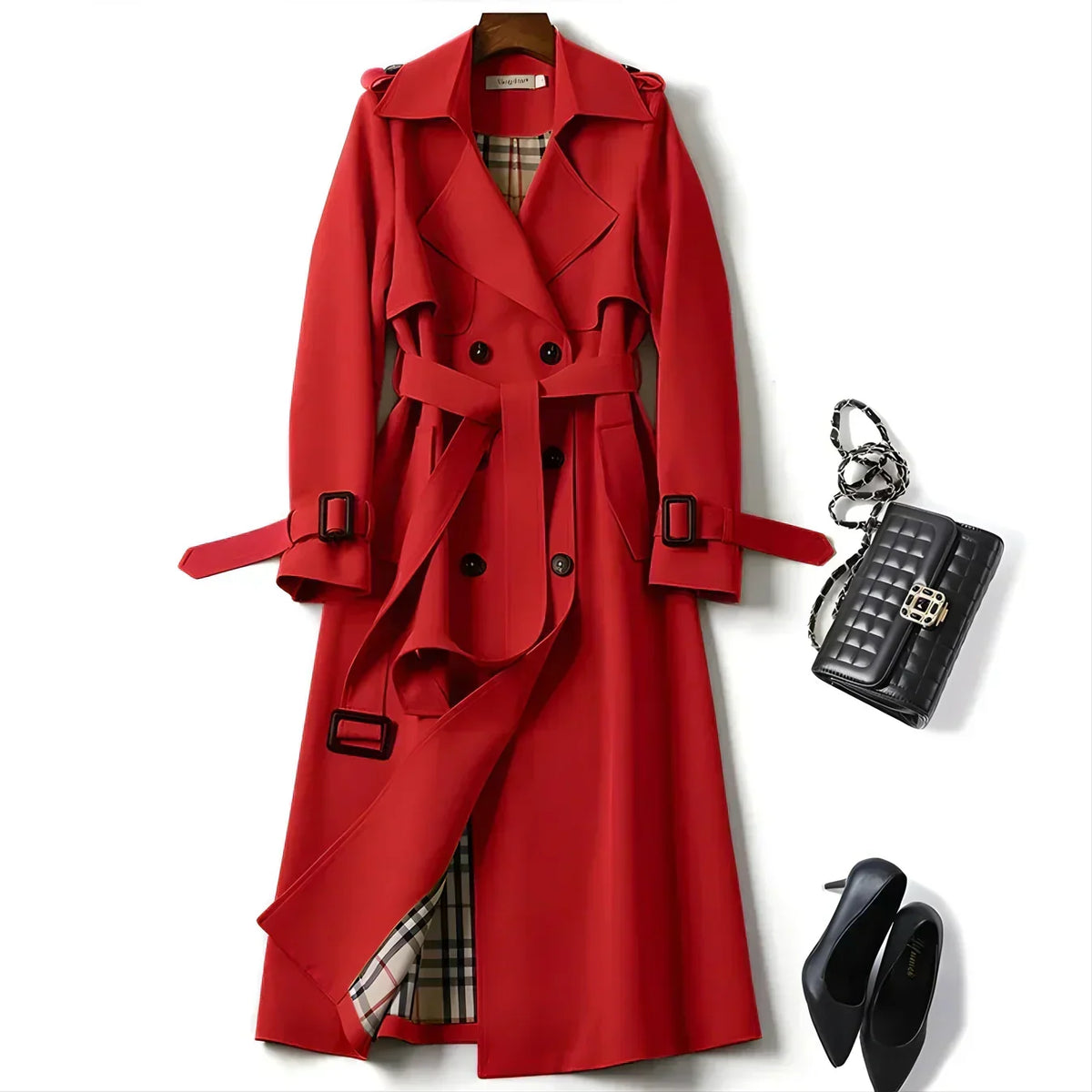 Genevieve | Elegant Trench Coat with Timeless Style