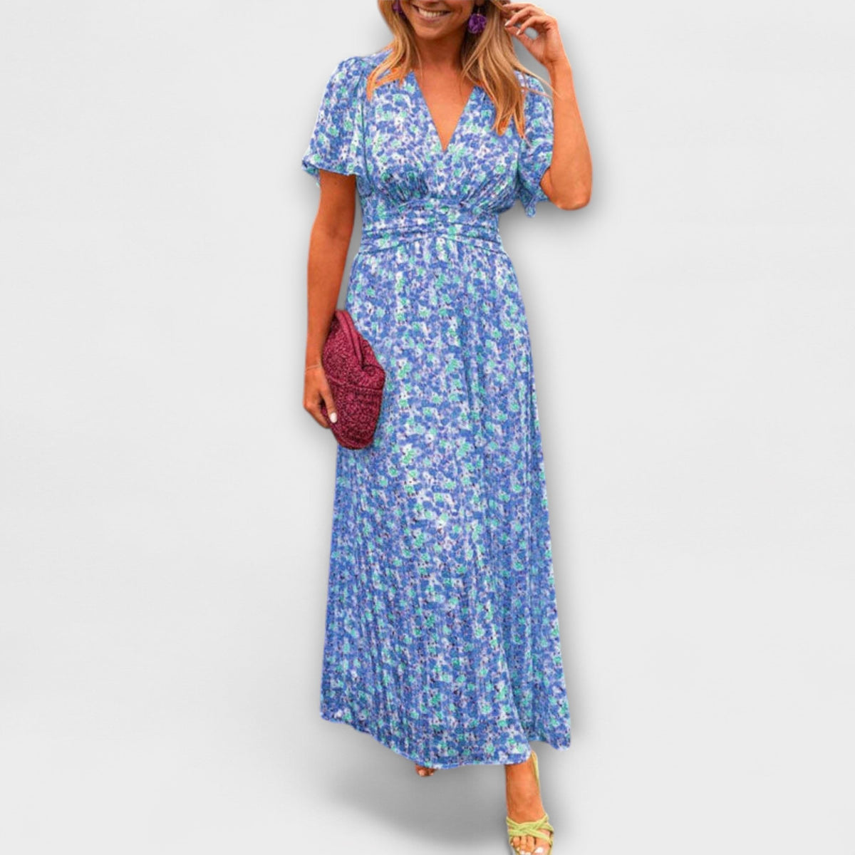 Erin™ Classic V-Neck Dress