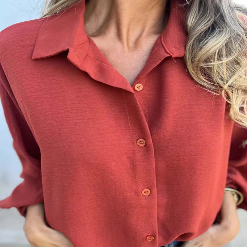 CORNELIA CLASSIC LONG-SLEEVED BLOUSE