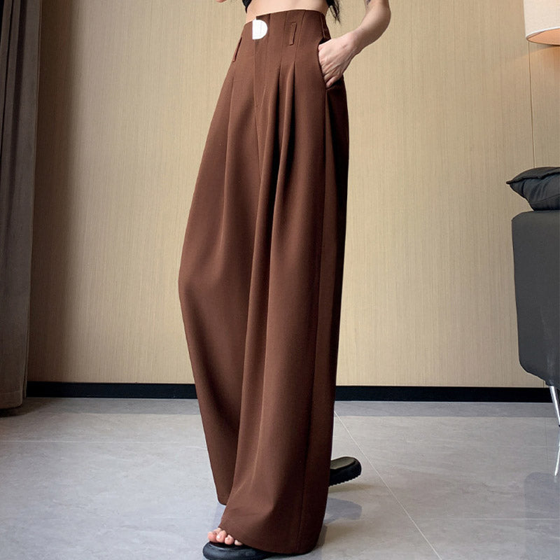 ELYSSA - HIGH WAIST WIDE TROUSERS