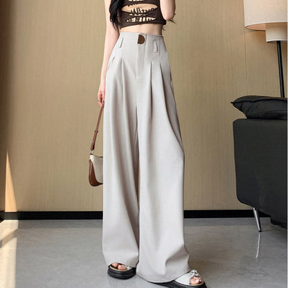 ELYSSA - HIGH WAIST WIDE TROUSERS
