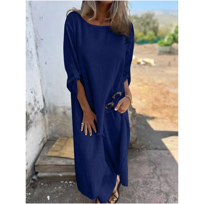HEATHER – RELAXED OVERSIZED MAXI DRESS