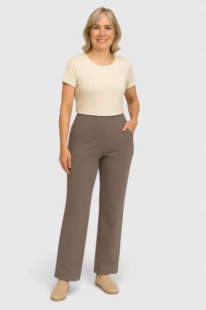 AMIRA – RELAXED WIDE-LEG PANTS