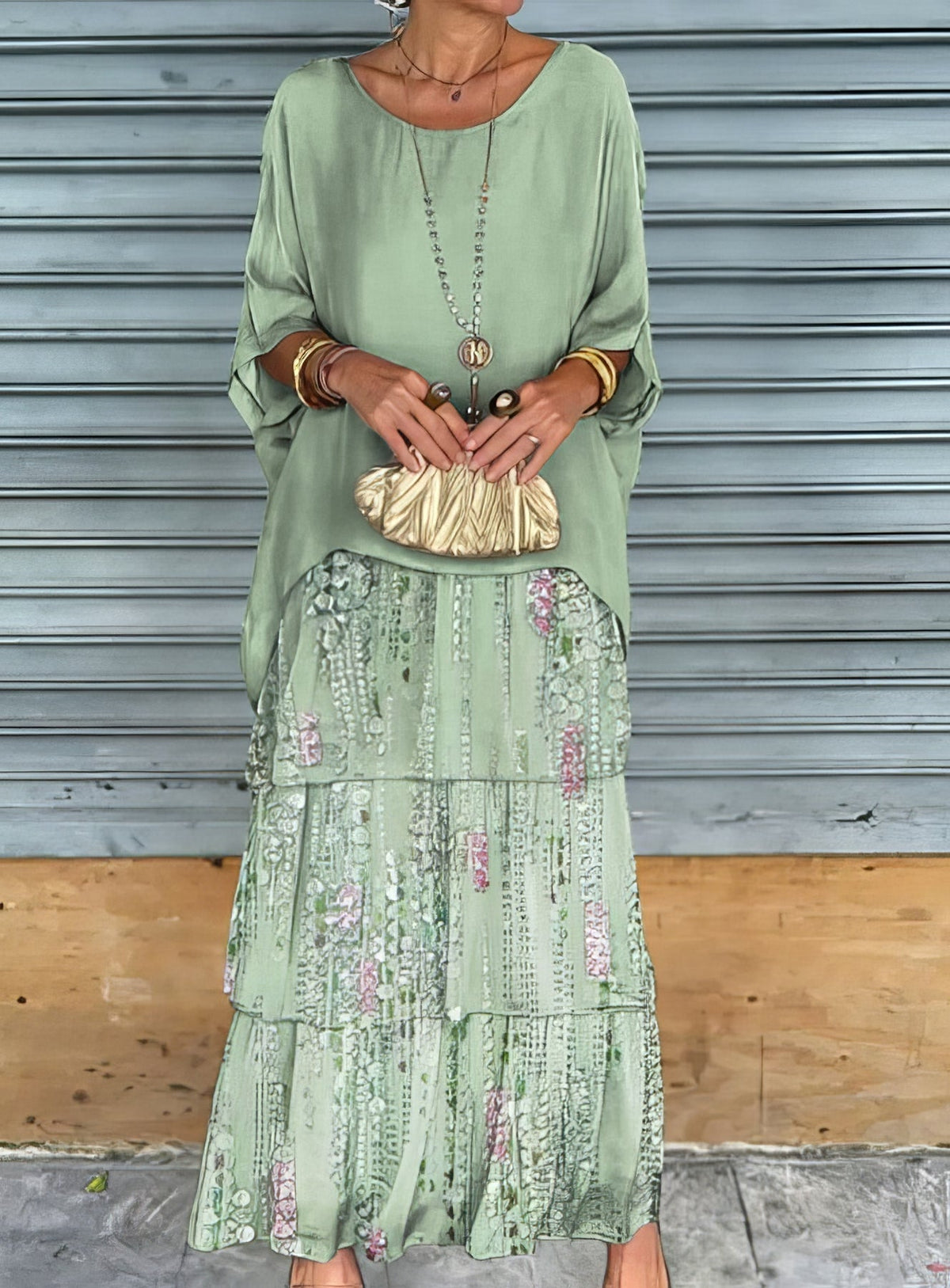 Caroline | Elegant Maxi Dress Comfortable for All Occasions